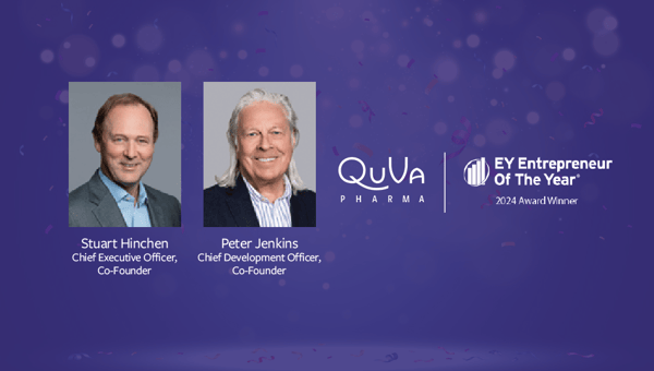 EY Announces Stuart Hinchen & Peter Jenkins of Quva Pharma as Entrepreneur Of The Year® 2024 Gulf South Award Winners